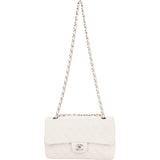 Chanel Quilted Lambskin Perforated Single Flap Crossbody Bag