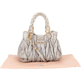 Miu Miu Quilted Leather Handbag