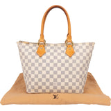 Louis Vuitton Damier Azur Monogram Saleya PM Handbag