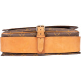 Louis Vuitton Canvas Monogram Cartouchiere GM Crossbody Bag