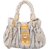 Miu Miu Quilted Leather Handbag