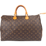Louis Vuitton Canvas Monogram Speedy 40 Handbag