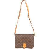 Louis Vuitton Canvas Monogram Cartouchiere GM Crossbody Bag