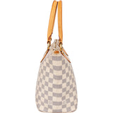 Louis Vuitton Damier Azur Monogram Saleya PM Handbag