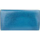 Louis Vuitton Bleu Epi Leather Sarah Wallet