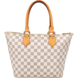 Louis Vuitton Damier Azur Monogram Saleya PM Handbag