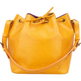 Louis Vuitton Yellow Epi Leather Sac Noe Petit Shoulder Bag