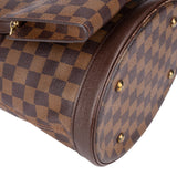 Louis Vuitton Damier Ebene Monogram Bucket PM Handbag