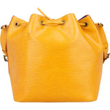 Louis Vuitton Yellow Epi Leather Sac Noe Petit Shoulder Bag