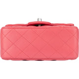 Chanel Quilted Lambskin Mini Single Flap Crossbody Bag