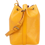 Louis Vuitton Yellow Epi Leather Sac Noe Petit Shoulder Bag