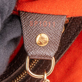 Louis Vuitton Damier Ebene Monogram Bucket PM Handbag