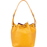 Louis Vuitton Yellow Epi Leather Sac Noe Petit Shoulder Bag