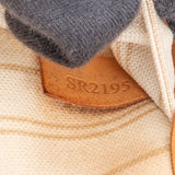 Louis Vuitton Damier Azur Monogram Neverfull MM Shopper Handbag