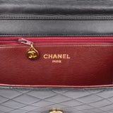 Chanel Quilted Lambskin 24K Gold Single Flap Shoulder Bag