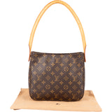 Louis Vuitton Canvas Monogram Looping MM Shoulder Bag