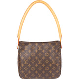 Louis Vuitton Canvas Monogram Looping MM Shoulder Bag