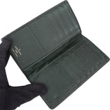 Louis Vuitton Green Taiga Leather Portfolio