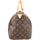 Louis Vuitton Canvas Monogram Speedy 30 Handbag