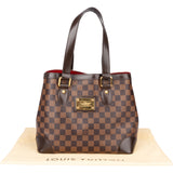 Louis Vuitton Damier Ebene Monogram Hamptstead PM Handbag