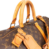Louis Vuitton Canvas Monogram Keepall 55 Bandouliere