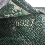 Louis Vuitton Green Taiga Leather Portfolio
