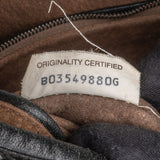 Bottega Veneta Black Intrecciato Leather Belly Hobo Bag