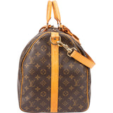 Louis Vuitton Canvas Monogram Keepall 55 Bandouliere