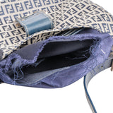Fendi FF Monogram Baguette Buckle Hobo Bag