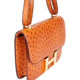 Hermes Ostrich Constance 23 Shoulder Bag