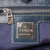 Fendi FF Monogram Baguette Buckle Hobo Bag
