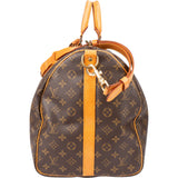 Louis Vuitton Canvas Monogram Keepall 55 Bandouliere