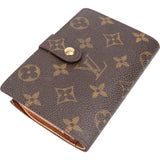 Louis Vuitton Canvas Monogram Compact Clip Wallet