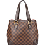 Louis Vuitton Damier Ebene Monogram Hamptstead PM Handbag