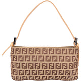 Fendi FF Monogram Zucca Mini Handbag