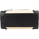 Céline Tricolor Leather Luggage Handbag