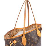 Louis Vuitton Canvas Monogram Neverfull PM Handbag