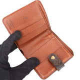 Louis Vuitton Canvas Monogram Clip Wallet