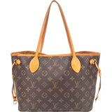 Louis Vuitton Canvas Monogram Neverfull PM Handbag