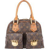 Louis Vuitton Canvas Monogram Manhattan PM Handbag