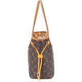 Louis Vuitton Canvas Monogram Neverfull PM Handbag