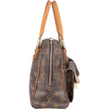 Louis Vuitton Canvas Monogram Manhattan PM Handbag