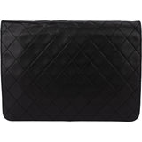 Chanel Quilted Lambskin Single Flap Shoulder Bag
