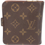 Louis Vuitton Canvas Monogram Clip Wallet