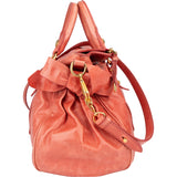 Miu Miu Leather City Flap Handbag