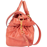 Miu Miu Leather City Flap Handbag