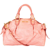 Miu Miu Rosa Leather City Handbag