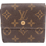 Louis Vuitton Canvas Monogram Elise Wallet
