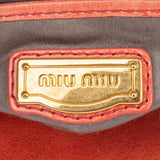 Miu Miu Leather City Flap Handbag