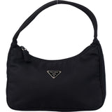 Prada Black Nylon Triangle Re Handbag